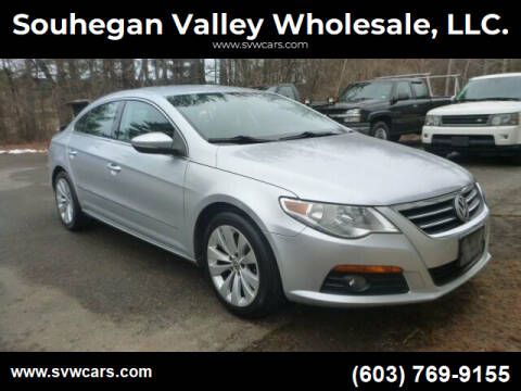 2010 Volkswagen CC for sale at Souhegan Valley Wholesale, LLC. in Milford NH
