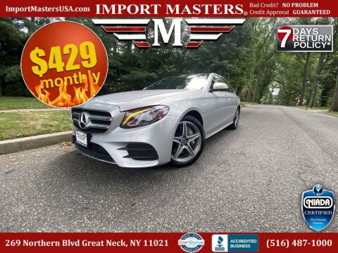2020 Mercedes-Benz E-Class for sale at Import Masters in Great Neck NY