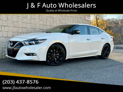 2017 Nissan Maxima for sale at J & F Auto Wholesalers in Waterbury CT