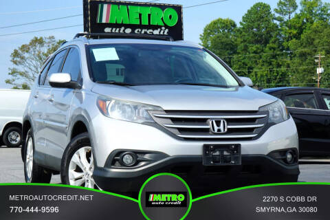 2012 Honda CR-V for sale at Metro Auto Credit in Smyrna GA