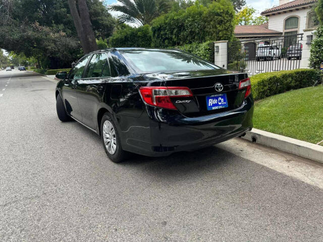 2014 Toyota Camry for sale at Ride On LLC in Van Nuys, CA