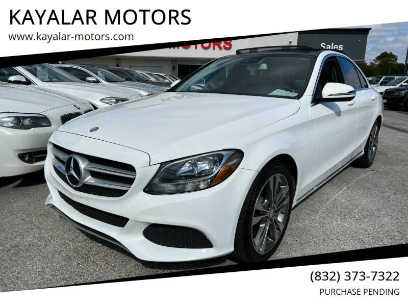 2016 Mercedes-Benz C-Class for sale at KAYALAR MOTORS in Houston TX