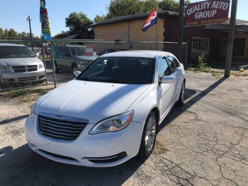 2012 Chrysler 200 for sale at Quality Auto Group in San Antonio TX