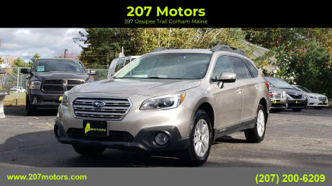 2016 Subaru Outback for sale at 207 Motors in Gorham ME