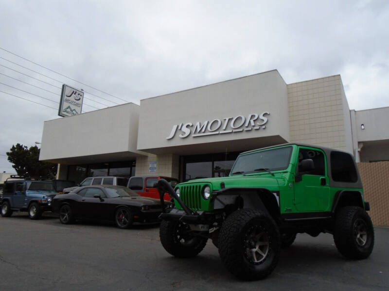 2005 Jeep Wrangler for sale at J'S MOTORS in San Diego CA