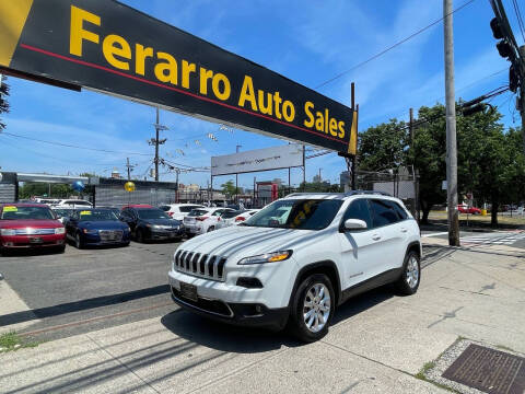 2015 Jeep Cherokee for sale at Ferarro Auto Sales in Jersey City NJ