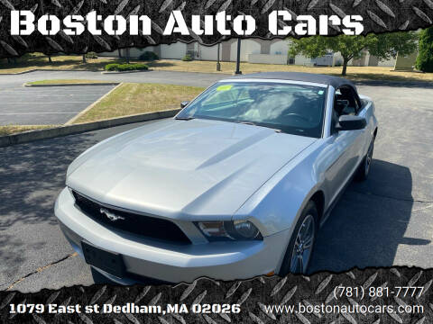 2010 Ford Mustang for sale at Boston Auto Cars in Dedham MA