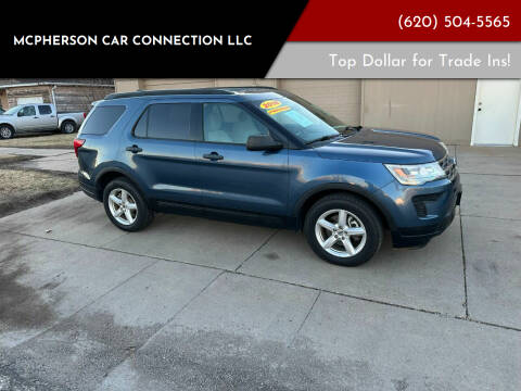 2018 Ford Explorer for sale at McPherson Car Connection LLC in Mcpherson KS