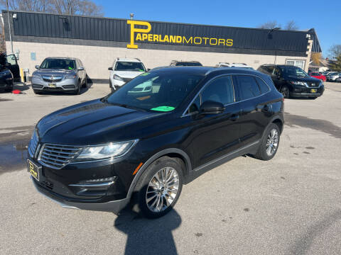 2015 Lincoln MKC for sale at PAPERLAND MOTORS in Green Bay WI