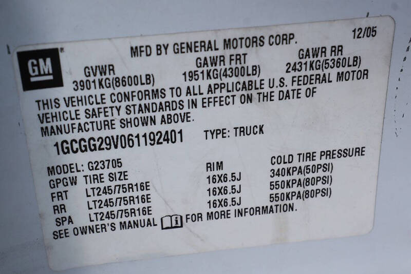 2006 Chevrolet Express 2500