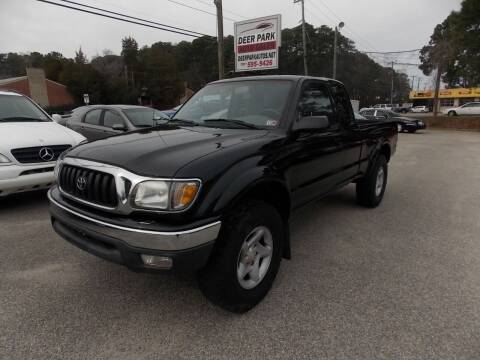 2003 Toyota Tacoma for sale at Deer Park Auto Sales Corp in Newport News VA