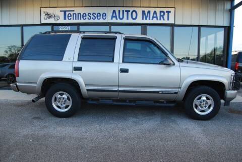 2000 Chevrolet Tahoe for sale at Tennessee Auto Mart Columbia in Columbia TN