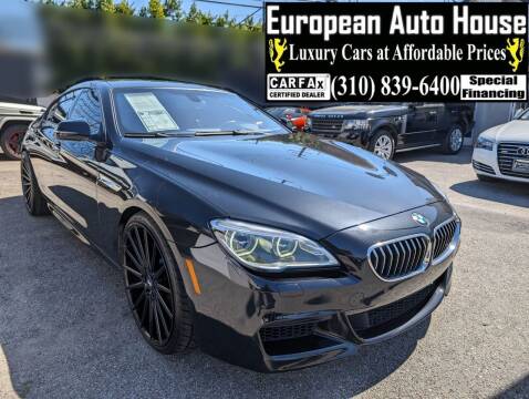 2016 BMW 6 Series for sale at European Auto House in Los Angeles CA
