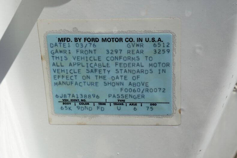 1976 Ford Thunderbird