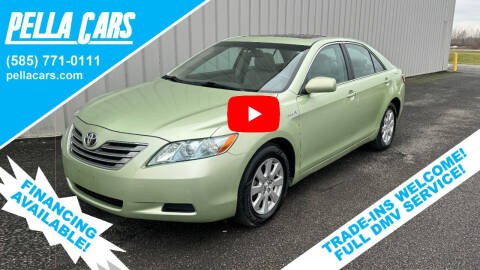 2009 Toyota Camry Hybrid for sale at Pella Cars LLC in Brockport NY