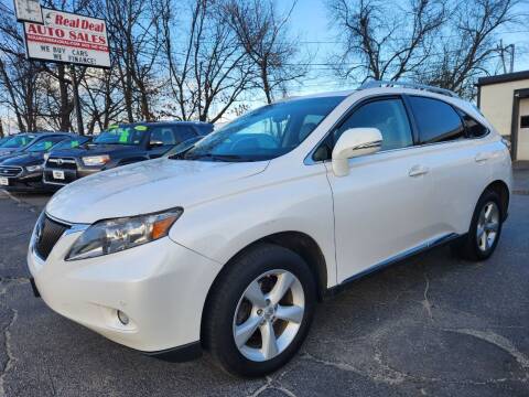 2012 Lexus RX 350 for sale at Real Deal Auto Sales in Manchester NH