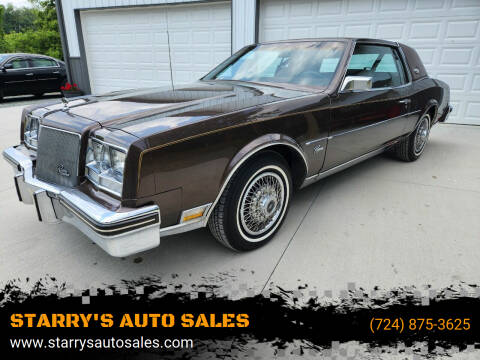 1984 Buick Riviera for sale at STARRY'S AUTO SALES in New Alexandria PA