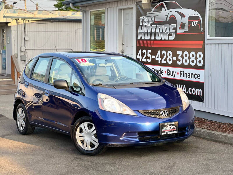 2010 Honda Fit for sale at Top Motors LLC in Edmonds WA