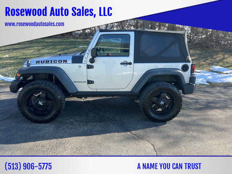 2012 Jeep Wrangler for sale at Rosewood Auto Sales, LLC in Hamilton OH