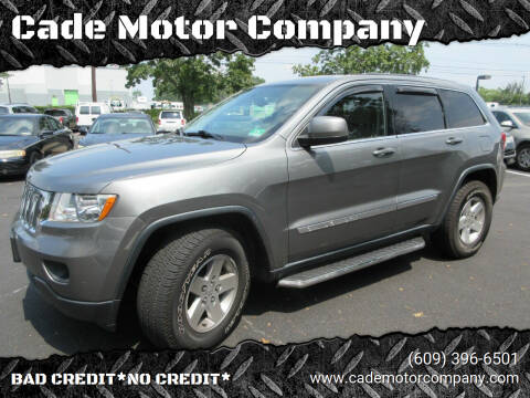 2012 Jeep Grand Cherokee for sale at Cade Motor Company in Lawrenceville NJ