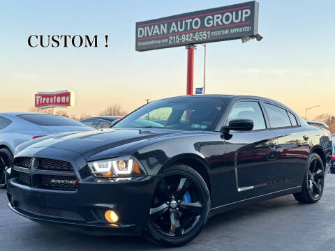 2012 Dodge Charger for sale at Divan Auto Group in Feasterville Trevose PA