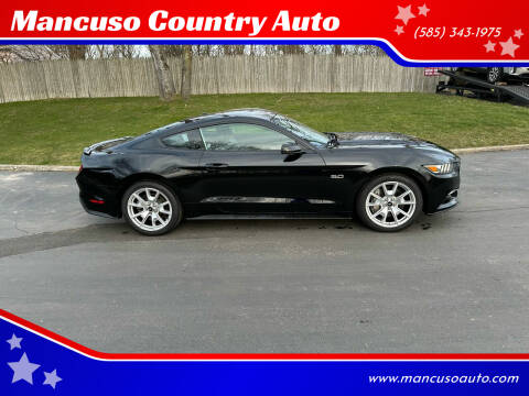 2015 Ford Mustang for sale at Mancuso Country Auto in Batavia NY