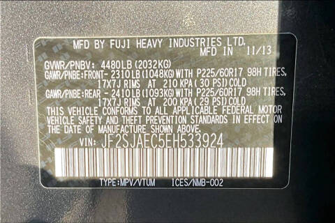 2014 Subaru Forester 2.5i Premium