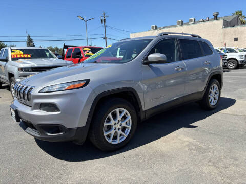 2017 Jeep Cherokee for sale at C J Auto Sales in Riverbank CA