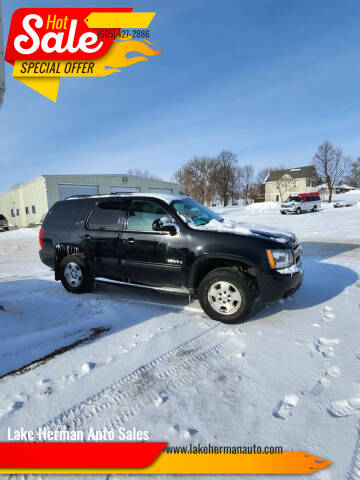 2014 Chevrolet Tahoe for sale at Lake Herman Auto Sales in Madison SD