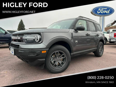 2023 Ford Bronco Sport for sale at HIGLEY FORD in Windom MN