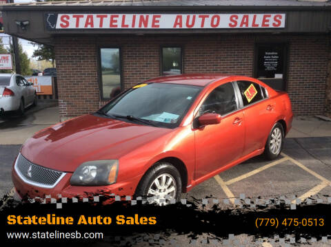 2011 Mitsubishi Galant for sale at Stateline Auto Sales in South Beloit IL