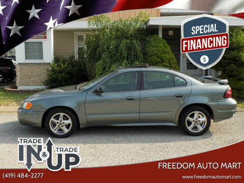 2003 Pontiac Grand Am for sale at Freedom Auto Mart in Bellevue OH