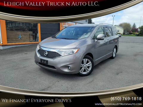 2011 Nissan Quest for sale at Lehigh Valley Truck n Auto LLC. in Schnecksville PA