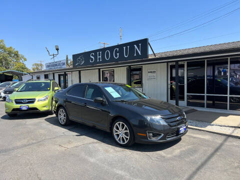 2012 Ford Fusion for sale at Shogun Auto Center in Hanford CA