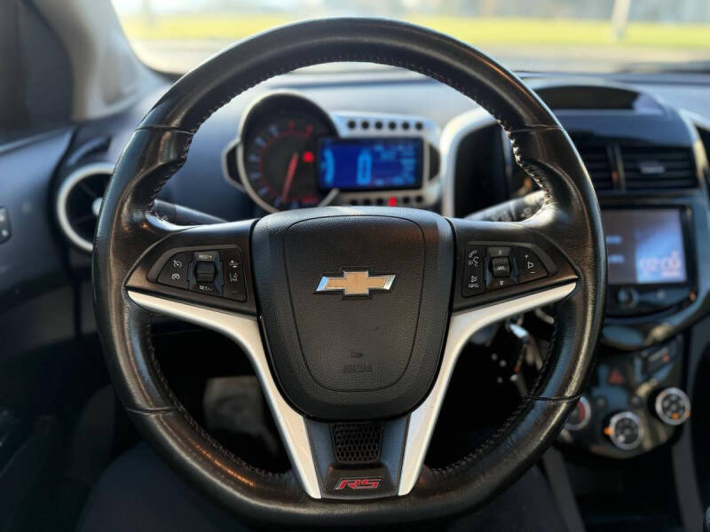 2015 Chevrolet Sonic RS Manual