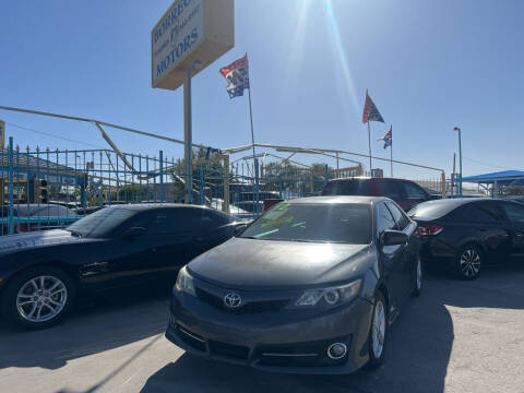 2012 Toyota Camry for sale at Borrego Motors in El Paso TX