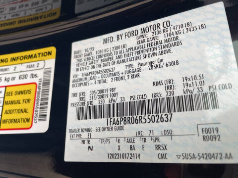 2024 Ford Mustang Dark Horse