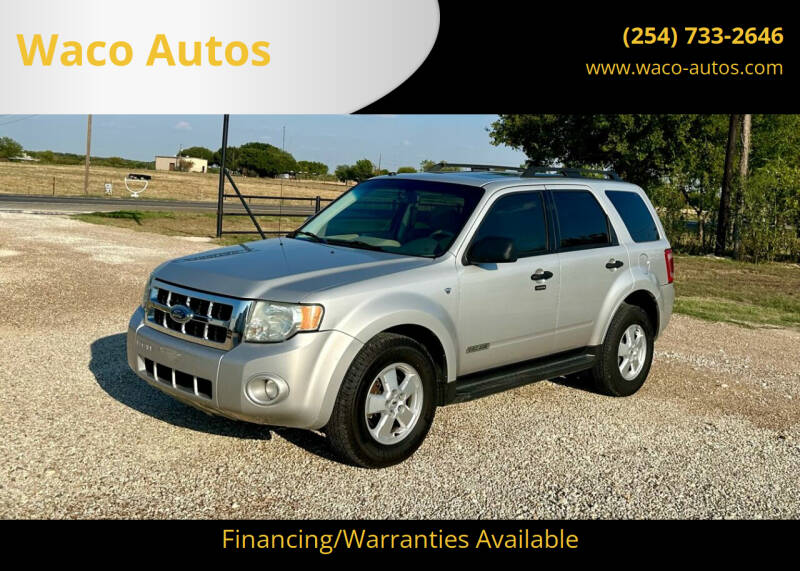 2008 Ford Escape for sale at Waco Autos in Lorena TX