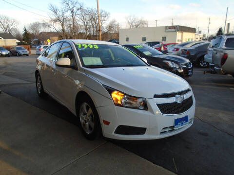 2012 Chevrolet Cruze for sale at DISCOVER AUTO SALES in Racine WI