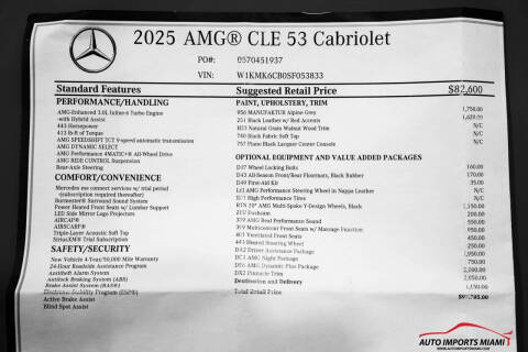 2025 Mercedes-Benz CLE AMG CLE 53