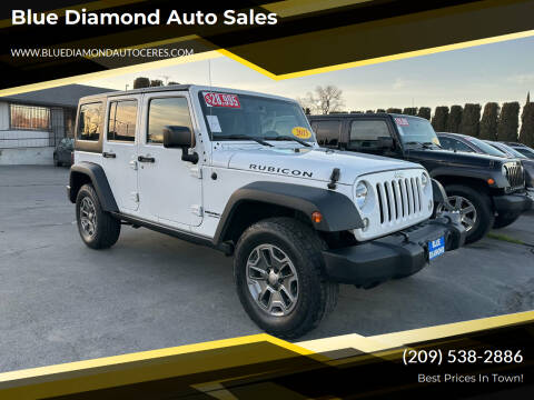 2015 Jeep Wrangler Unlimited for sale at Blue Diamond Auto Sales in Ceres CA