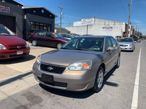 2007 Chevrolet Malibu for sale at ARS Affordable Auto in Norristown PA
