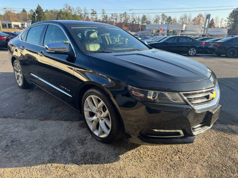 2016 Chevrolet Impala for sale at North Georgia Auto Brokers in Snellville GA