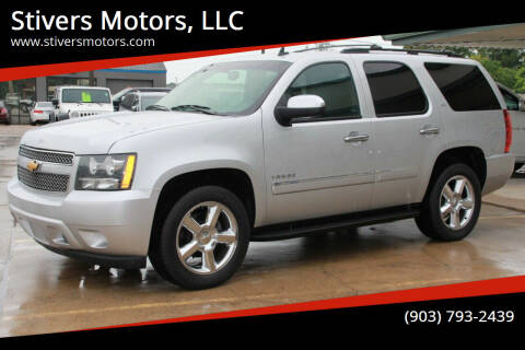 2013 Chevrolet Tahoe for sale at Stivers Motors, LLC in Nash TX