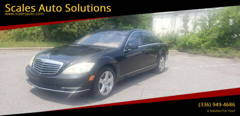 2011 Mercedes-Benz S-Class for sale at Scales Auto Solutions in Madison NC