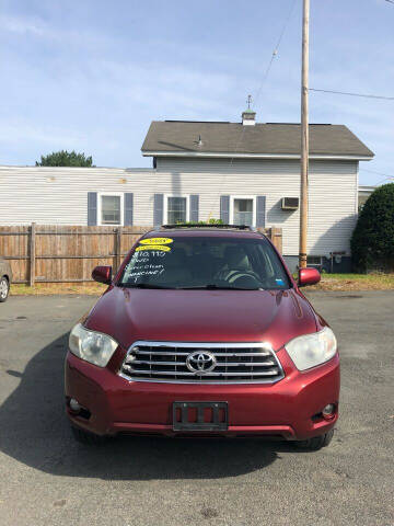 2008 Toyota Highlander for sale at Victor Eid Auto Sales in Troy NY