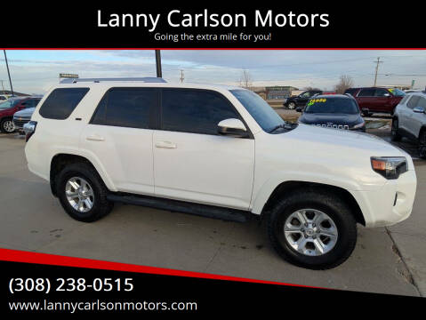 2018 Toyota 4Runner for sale at Lanny Carlson Motors in Kearney NE