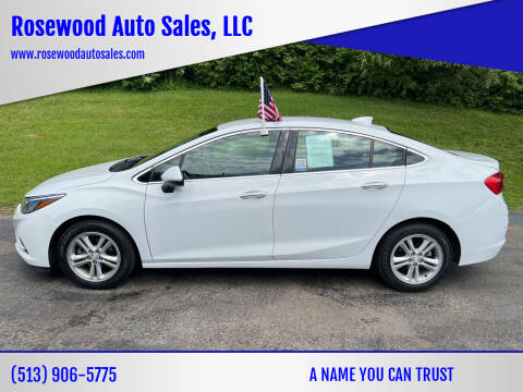 2017 Chevrolet Cruze for sale at Rosewood Auto Sales, LLC in Hamilton OH