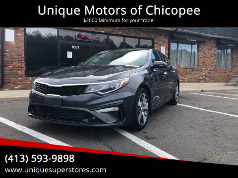 2019 Kia Optima for sale at Unique Motors of Chicopee in Chicopee MA