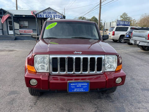 2007 Jeep Commander for sale at QUALITY PREOWNED AUTO in Houston TX
